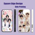 thumbnail image 2 of TeamHYYH BTS Seokjin VCR07 Para iPhone 11 Pro Max 12 6 6s Plus SE Funda Para Teléfono Borde Cuadrado, 2 of 4