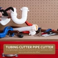 thumbnail image 2 of Cutter Pvc Copper Hose Pex Cutting Tool Steel Conduit Cutters Plumber Scissor Ratchet Cpvc, 2 of 7