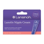 Lansinoh Lanolin Nipple Cream for Breastfeeding, 100% Natural, 1.41 oz