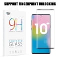 thumbnail image 4 of Verre Trempé pour Galaxy Note 10 Plus, Protection d'Écran Dur Incurvé 3D Pleine Taille pour Téléphone Samsung Galaxy Note 10+ (SM-N975, SM-N976) - Compatible Ultrasonique et Empreinte Digitale, 4 of 9