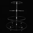 thumbnail image 4 of Round Cupcake Stand, Cupcake Holder Easy Installation 4 Tier Sturdy  for Parties for Wedding, 4 of 8