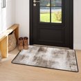 thumbnail image 3 of Modern Abstract Kitchen Mat 31"x20" Non Slip Soft Plush Low Profile Kitchen Rug, Textured Sink Mat for Laundry Room Bedroom Office, 3 of 6
