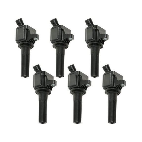 Ignition Coil Set 6 Piece - Compatible with 2006 - 2009 GMC Envoy 4.2L 6-Cylinder 2007 2008