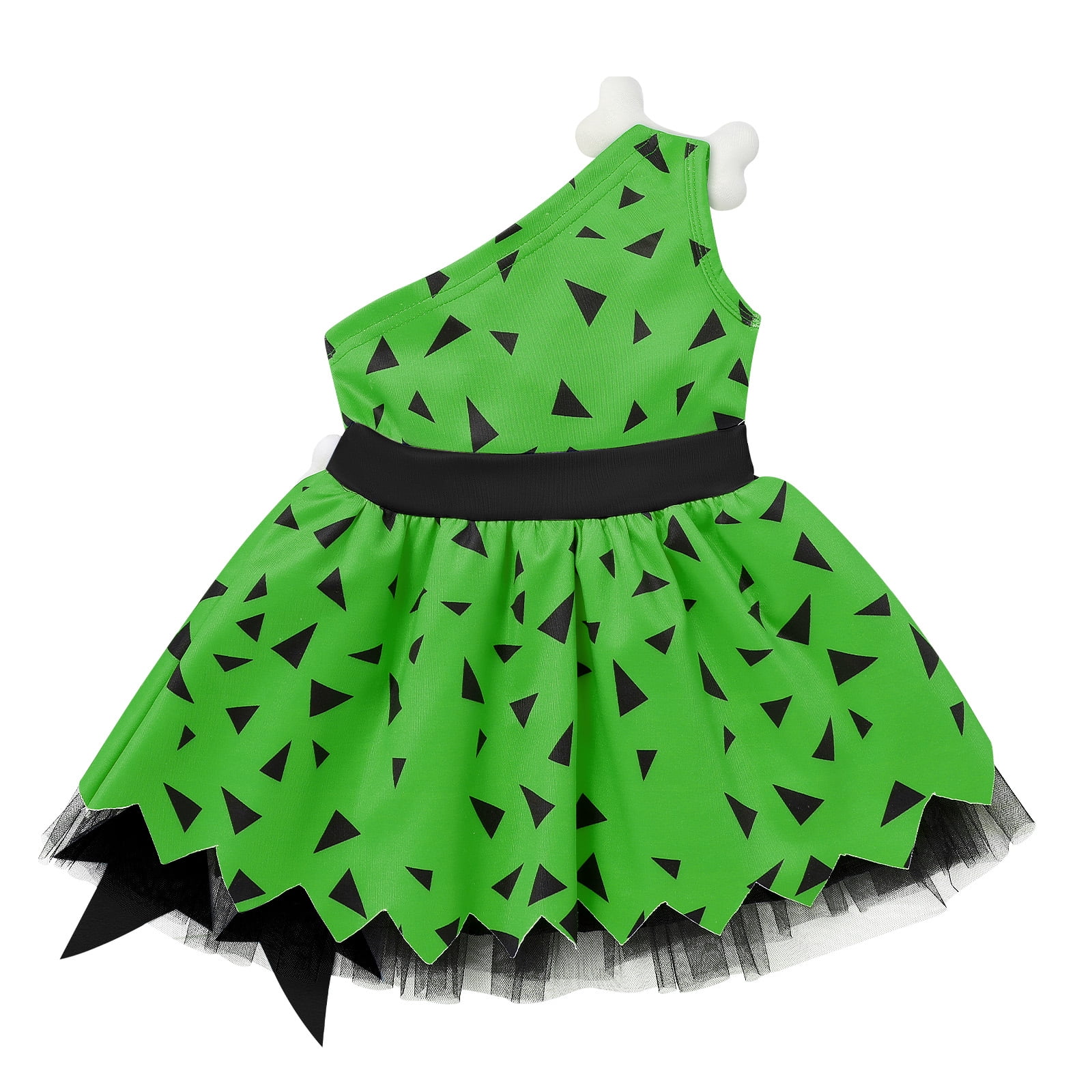 IWEMEK Dresses for Girl Stylish Fancy Outfit for Toddler Girls Cosplay Costume One Shoulder Summer Trendy Dress 6M-6Y