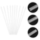 thumbnail image 3 of 10 pcs pajitas transparentes pajitas de silicona reutilizables pajitas de silicona largas pajitas flexibles, 3 of 5