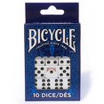 thumbnail image 1 of D6 OP  White & Black Dice Bags - 10 Piece, 1 of 1