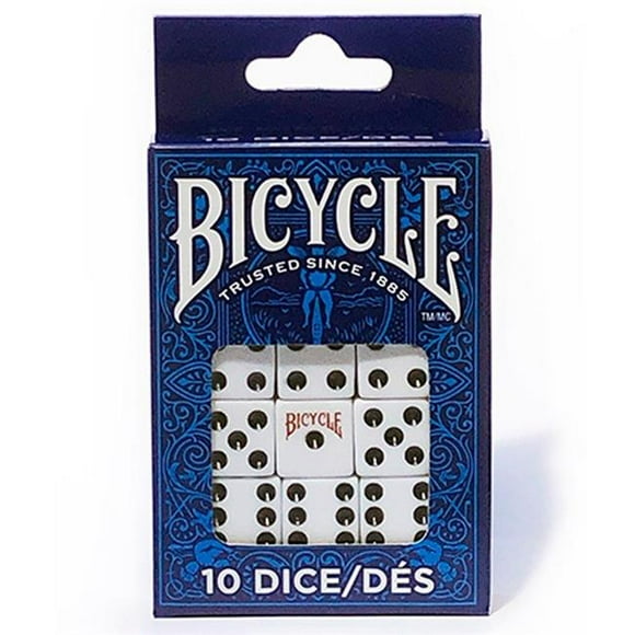 D6 OP White & Black Dice Bags - 10 Piece