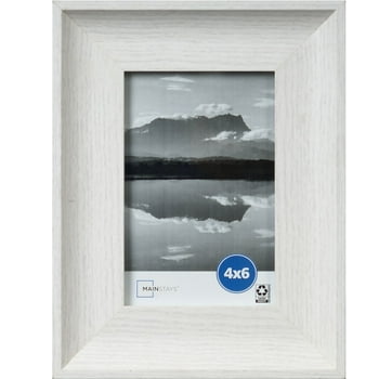 Mainstays White 4x6 Scoop Gallery Wall Picture Frame