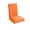 🥑 Orange_New#2055, variant on Stretch Dining Chair Cover – Elastic Slipcover, Leaf Pattern, Washable Polyester, Seat Protector for Home, Restaurant, Wedding Decor, 1 Pc Orange/Wine/Mint Green