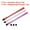 Red,Silver,Purple, variant on Unique Bargains 3pcs Stylus Pens for Touch Screens Slim Universal Capacitive Stylus Pen with 3 Extra Tips, Black/Silver/Green