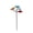 1PC Solar Three Color Spinner Flower Lights#4, variant on 1PC Solar Three Color Spinner Flower Lights, Outdoor Garden Metal Stake Light, 3 Color Changing Wind Spinning Lamp for Backyard Pathway Landscape Lighting