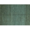 thumbnail image 1 of Ahgly Company Indoor Rectangle Abstract Light Blue Modern Area Rugs, 7' x 9', 1 of 4