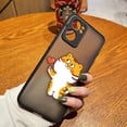 thumbnail image 3 of Funda de teléfono mate para OPPO RENO 8 8T 7Z 7 6Z 6 5 4 3 PRO PLUS 4G 5G Edge Funda rígida Funda Coque Capa Shell lindo pequeño tigre, 3 of 5