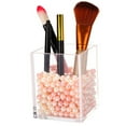 thumbnail image 4 of Houderco Organizador De Escritorio En Acrílico Rosa Para Herramientas De Maquillaje, 4 of 8