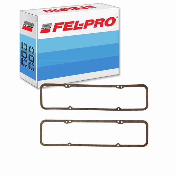 Fel-Pro Valve Cover Gasket Set compatible with Chevrolet Bel Air 4.3L 4.4L 4.6L 5.0L 5.3L 5.4L 5.7L 6.6L V8 1955-1981