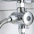 thumbnail image 4 of Dreamhall 1/2" Shower Head Diverter Valve, Shower Arm Diverter Valve for Hand Shower Head and Fixed Spray Head, 3-Way T-Adapter Shower Head Diverter Valve for Bath Mixer Tap Silver, 4 of 11