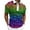 Green, variant on FhsagQ Men's Shirts Men Shirts Super Fit Men'S Carnival 3D Fashion Printed Lapel Shirt Men's Shirts Tops Mens Tops Men Shirts Tops Cotton Purple S