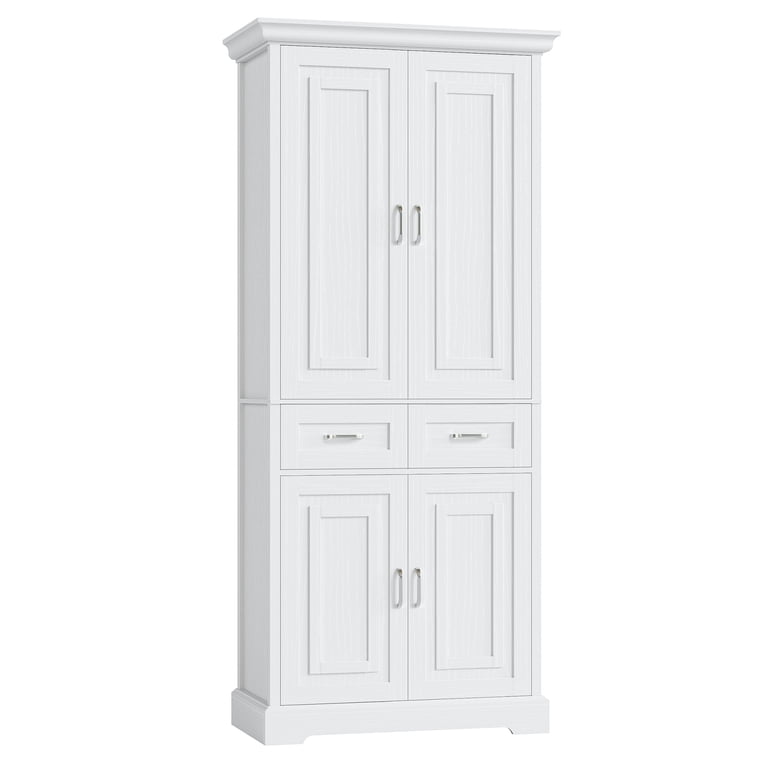 70.9" Kitchen Pantry Cabinet with 4 Doors & 2 Drawers photo 8