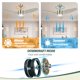 thumbnail image 4 of Vagizm Ventilador de Techo de 42 Pulgadas con Luz - Ventilador de Techo Moderno de 3 Aspas para Sala de Estar y Recámara - Motor CC Silencioso - 3 Cct - 6 Velocidades - Regulable - Función Reversible - Tono Madera Clara, 4 of 8