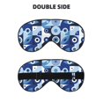 thumbnail image 2 of Naloa Evil Eye Print Sleep Mask for Sleeper, Light Blocking Sleeping Eye Mask for Women Men, Eye Shade with Adjustable Strap for Travel, Nap,Meditation, 2 of 7