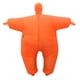thumbnail image 3 of Traje inflable con máscara navideña, divertido espectáculo, traje de gordo, disfraz de muñeca de dibujos animados, traje blanco, traje inflable azul, 3 of 6
