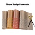 thumbnail image 2 of HomeLife Table Placemat Heat Resistant Non Slip Table Mat Easy to Clean Table Mat for Home Kitchen, 2 of 12