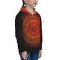 thumbnail image 3 of Daiia Mandala for Boys Fashion Hoodies & Sweatshirts with Kangaroo Pocket,Hooded Sweatshirt for Kid, Breathable& Moisture Wicking-X-Large, 3 of 6