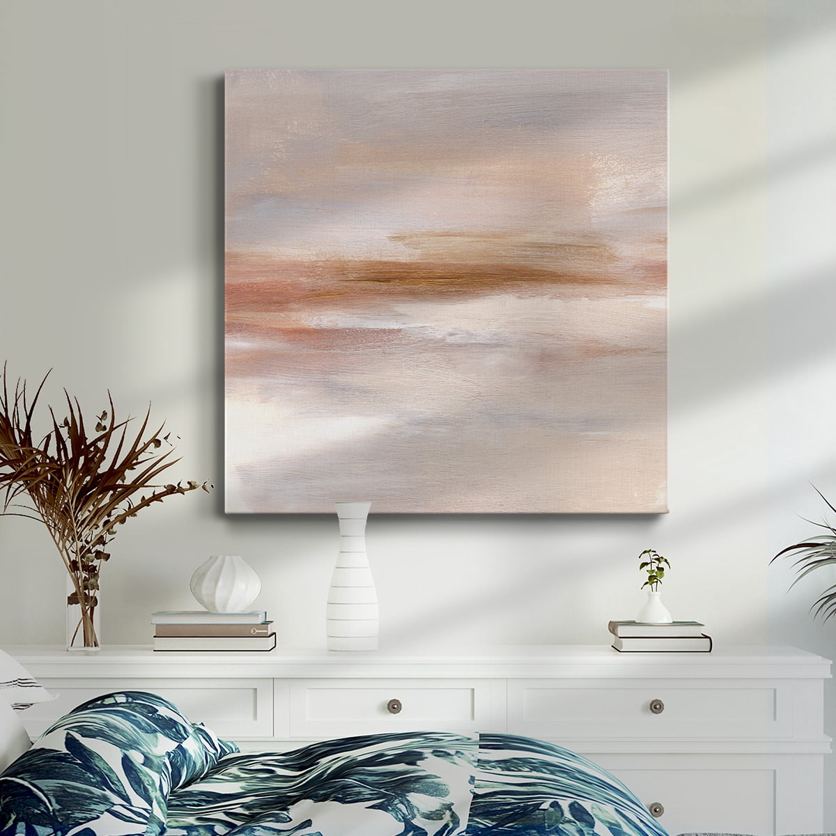 Wexford Home Golden Horizon II-Premium Gallery Wrapped Canvas, 40" x 40" - Ready to Hang