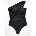 thumbnail image 2 of Women's Bathing Suits One Shoulder Cutout One Piece Swimsuit Swimwear, 2 of 4