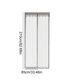thumbnail image 3 of Puerta mosquitera magnética con imanes de tiras completas, cortina de malla resistente para protección y entrada sin manos, 3 of 6