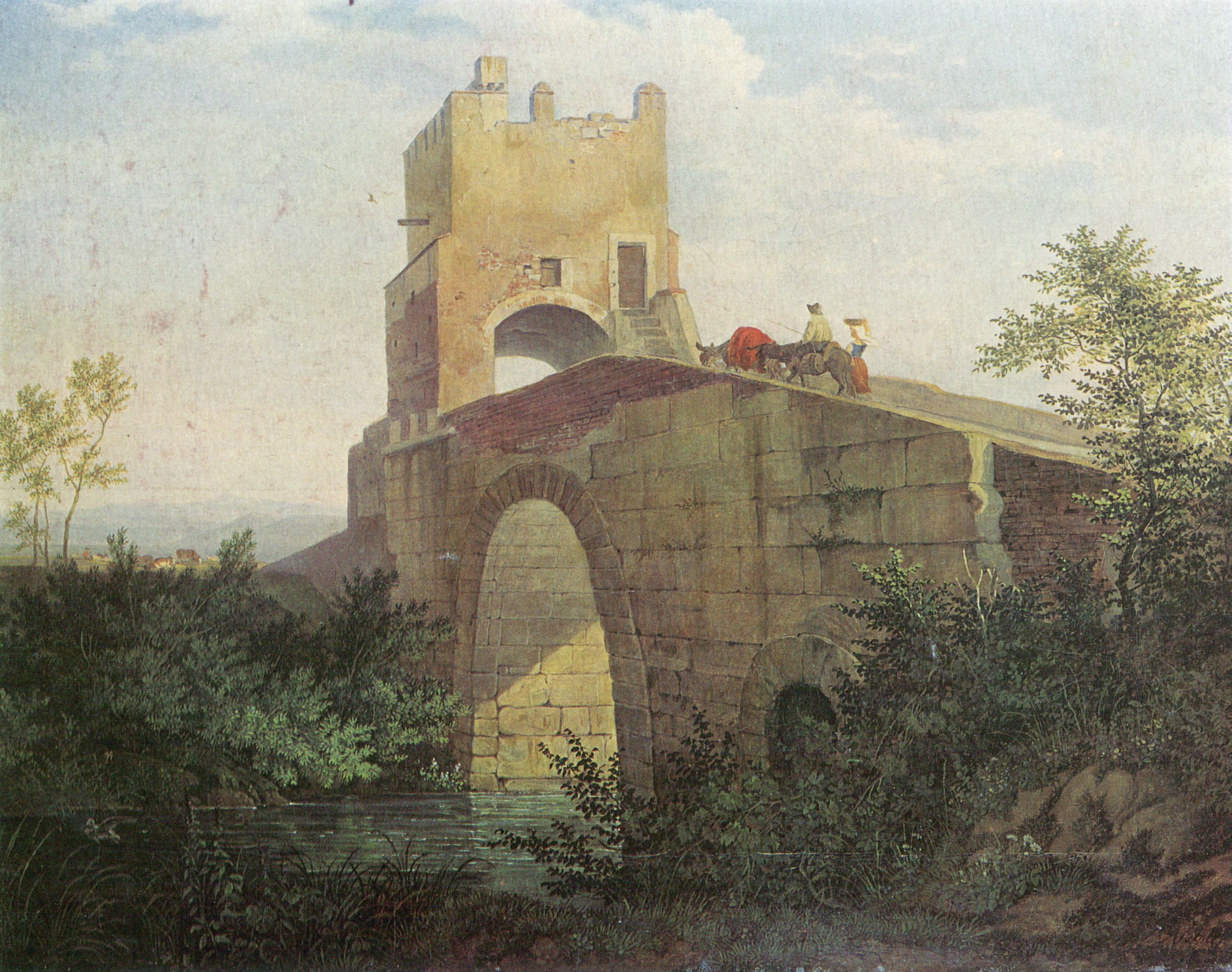 Адриан людвиг рихтер картины