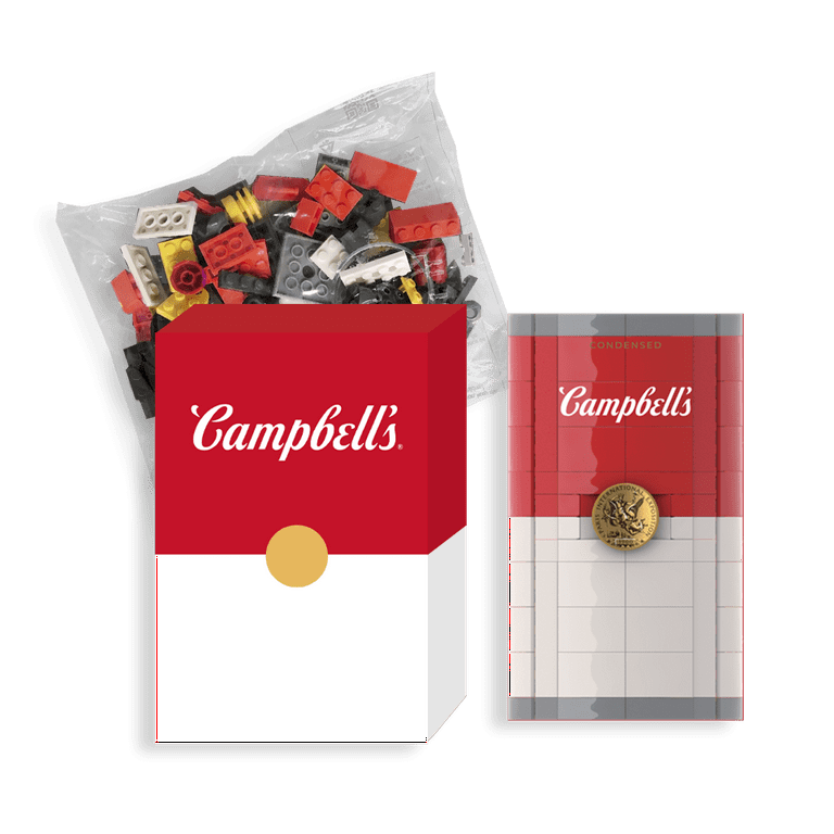 Campbell's Building Brick Gift Box with Condensed Tomato and