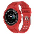 thumbnail image 1 of For Samsung Galaxy Watch4 Classic 46mm Smart Watch Strap Soft Wrist Band Integrated with Watch Case, 1 of 4
