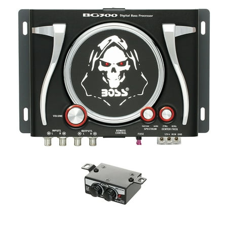 Boss Audio Audio BG300 Bass Generator with Illuminated Logo and Controls