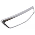 thumbnail image 3 of For Honda Civic 1999 2000 Grille Trim | Outer | Chrome | Made of Plastic | Sedan Model | Replacement For HO1210111 | 71122S04003, 840304020591, 3 of 5