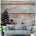 thumbnail image 4 of Orinice Pine Cones Tapestry Wall Hanging Unique Style Graphic Tapestries for Home Decor 50x40inch, 4 of 6