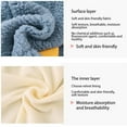thumbnail image 6 of URMAGIC Hooded Lamb Velvet Vest Jacket Warm Fleece Coat for Newborn Baby Boys Girls,Toddlers, 6 of 7