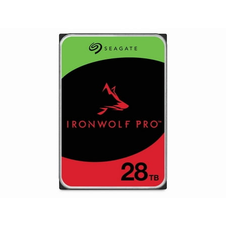 Seagate IronWolf Pro ST28000NT000 28TB 7200 RPM 512MB Cache SATA 6.0Gb/s 3.5" Internal Hard Drive