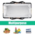thumbnail image 5 of Elk Deer Large Foldable Oxford Cloth Tote Bag Cube Organizer Collapsible Bucket, 5 of 7