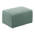 thumbnail image 5 of Ottoman Cover Footstool Slipcover Footrest Stool Sofa Protector , , 83 to 116cm, 5 of 8