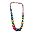 thumbnail image 1 of hecho a mano con de colores, gargantilla de de madera para uso diario, estilo , mujer, niña, joyería ligera, joyería de jinwen Collar hecho a mano, 1 of 8