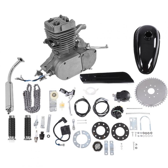 LAFGUR 50CC Motor Engine Bike Kit, Dry Friction Pate Motorized Bike Motor Kit For Cycling Sports Mountain Bikes Energy-Saving Road Bikes