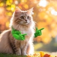 thumbnail image 5 of Halloween Pet Costume Muscle Arms, 3D Printed Lightweight Neck Hanging Superhero Arms Cosplay Outfit Photo Prop for Cats & Dog, 7.9''x3.1'', 5 of 6