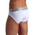 thumbnail image 2 of Calvin Klein Men's Steel Micro Hip Briefs, White, Small, 2 of 5