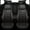 Red Lines, variant on Car Seat Covers for Hyundai Tucson 2021, Perfect Fit for Car Seats, Waterproof Faux Leather, Protecting Car Interiors, 5-Seat Full Set, Easy Installation