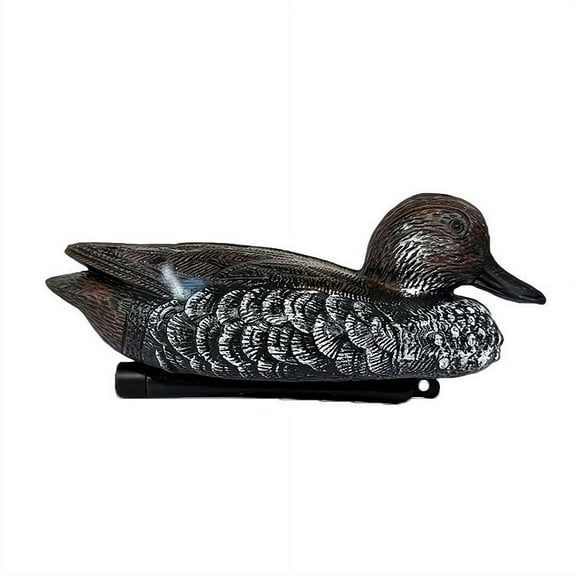 1 Pcs Realistic Floating Mallard Duck Decoy for Hunting Garden Decor, Plastic Simulation Duck for Outdoor Use