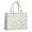 Colorful Princess Castle, variant on Large Capacity Tote Bag,Beige Princess Castle Rainbow Pattern Handbag Fashion Luxury Tote Bag,15.7"x13"x 5.1" Inches,Laptop Compatible