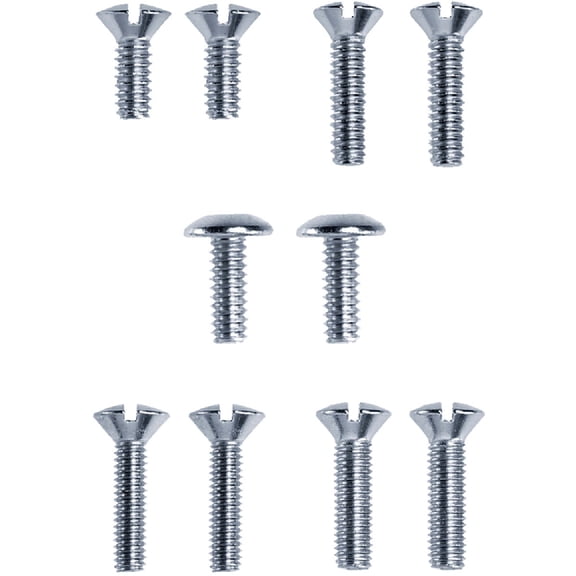 Danco 88356 Faucet Handle Screw Kit, Stainless Steel, Chrome Plated