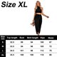 thumbnail image 2 of Conjunto de falda sexy de 2 piezas para mujer, elegante vestido maxi bodycon sin mangas, camiseta sin mangas, tops de cintura alta, vestido largo con abertura fruncida, 2 of 6