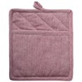 thumbnail image 2 of Set de Cocina DII Agarraderas de Chambray 100% Algodón Rosa 2 piezas, 2 of 8